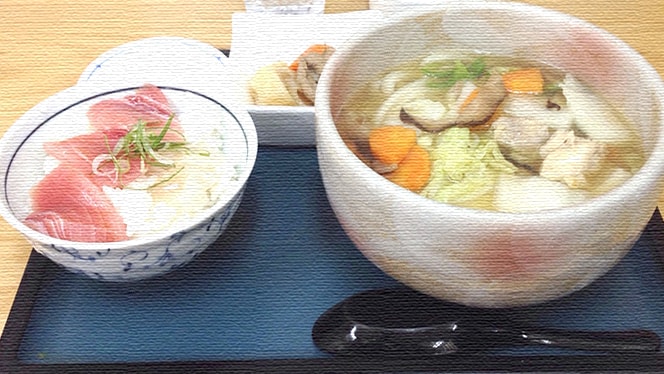 立石にあるけど四ツ木製麺所。うどんもどの料理も美味い店！