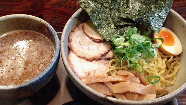 西船橋でラーメン！中華そば葦屋 （あしや）つけ麺全部のせ