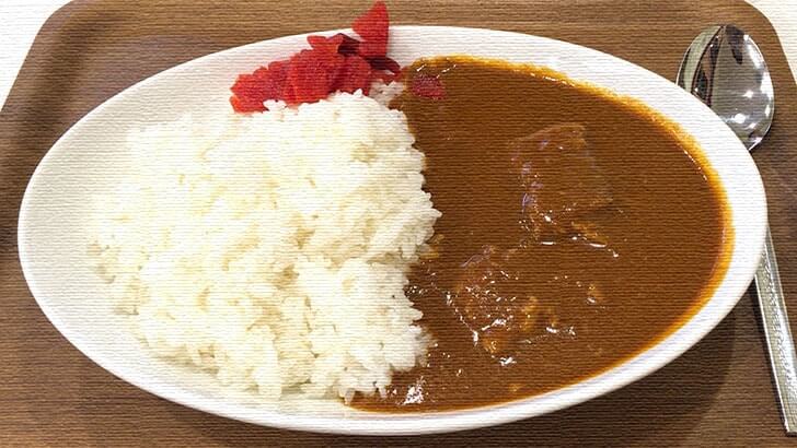 葛飾区立石『ソースポット』カレー専門店の豚バラカレー