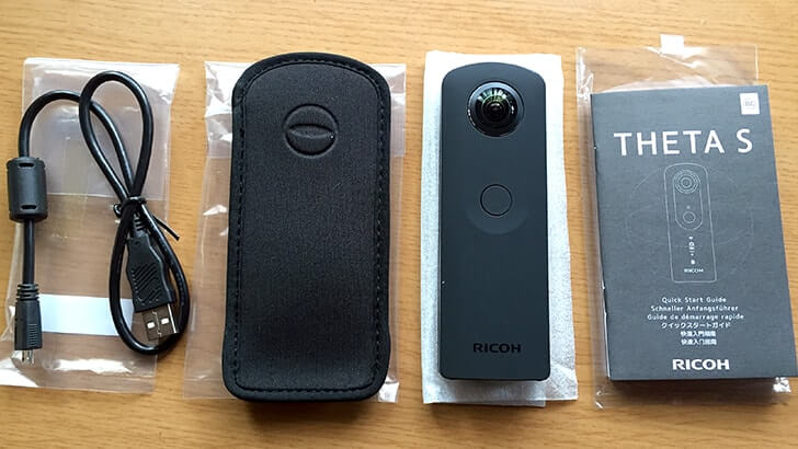 360°写真と動画を簡単に撮影!RICOH THETA S(リコーシータエス)