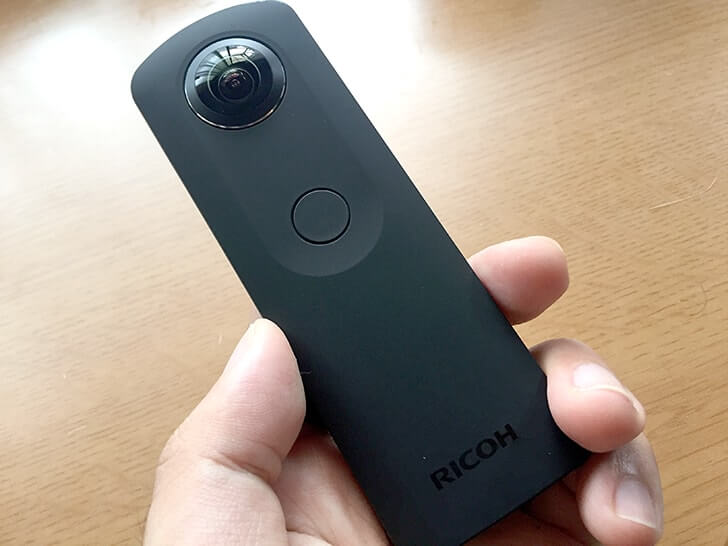 360°写真と動画を簡単に撮影!RICOH THETA S(リコーシータエス)