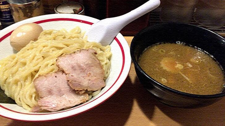 上野『超大吉』ハッピーな店名のラーメン屋で食す味玉つけ麺