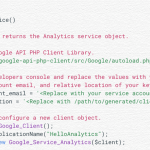 GoogleアナリティクスAPIの序盤!HelloAnalytics.phpを動かしてみた GoogleアナリティクスAPIの序盤!HelloAnalytics.phpを動かしてみた