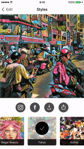 動画もPrismaでアートに!Prismaが動画対応したので試してみた!