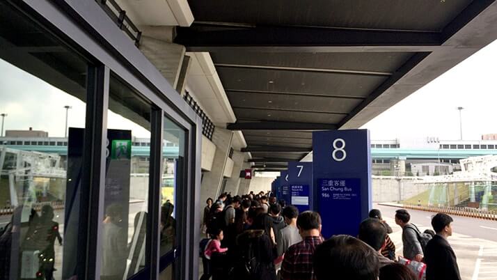 桃園空港から台北駅へバスで行く方法！安くておすすめ！【台湾旅行】