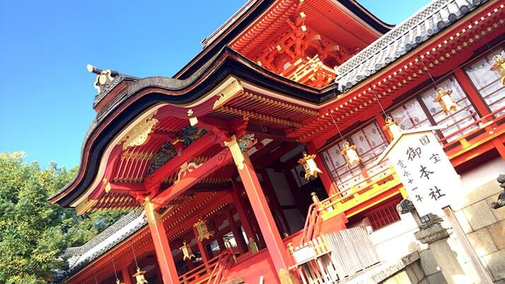 京都「石清水八幡宮」2016年に国宝指定の日本三大八幡宮の一社