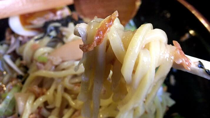 麺屋 西條|立石にあるラーメン店の温玉油そばと味噌つけ麺