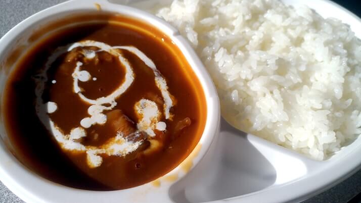 荒川サイクリング途中には「みはらし茶屋」でカレーなんてのも乙！