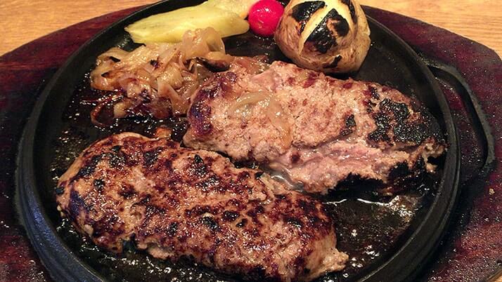 青葉台にあるハンバーグファクトリーの石窯ハンバーグに舌鼓!