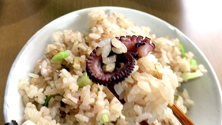 釣ったマダコをタコ飯と煮物に!千葉館山堤防で釣ったタコが旨い 釣ったマダコをタコ飯と煮物に!千葉館山堤防で釣ったタコが旨い