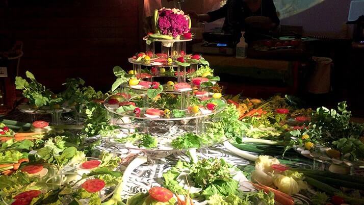 野菜でアート!?見て美しく食べておいしいアートイベントArtrium「Salad Session」
