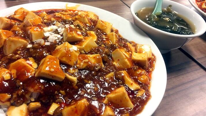 立石の中華店「海華」の四川風麻婆豆腐丼が旨くてコスパ良し！