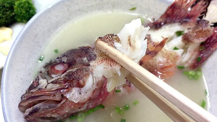 よしや食堂｜呼子朝市で朝食にアラカブの味噌汁定食！（佐賀旅行）