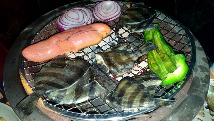 釣りでもらったアイゴと石鯛の干物!炭火で焼いて食せば旨い! 釣りでもらったアイゴと石鯛の干物!炭火で焼いて食せば旨い!