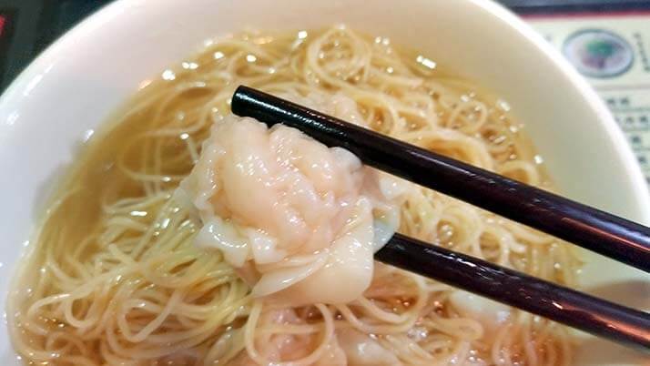 好旺角麵家で海老が香る鮮蝦雲吞麺（海老ワンタン麺）を啜る！【香港旅】