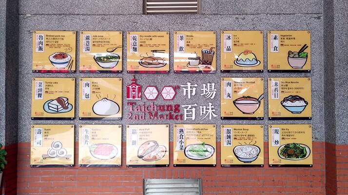 台中第二市場にある人気店「山河魯肉飯」で魯肉飯に肉燥飯！！