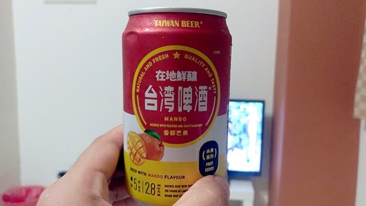 台湾ビール（台灣啤酒）飲み比べ！フルーツビールも結構イケる!?