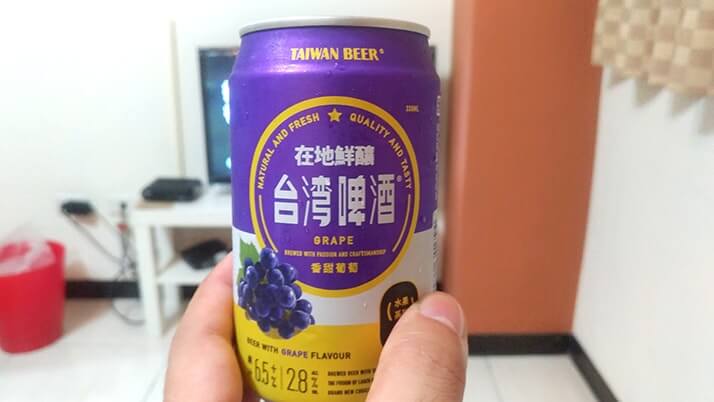 台湾ビール（台灣啤酒）飲み比べ！フルーツビールも結構イケる!?