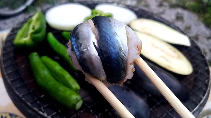 千葉外房堤防で釣った小サバをしめ鯖の手毬寿司と干物に!【釣りメシ】 千葉外房堤防で釣った小サバをしめ鯖の手毬寿司と干物に!【釣りメシ】