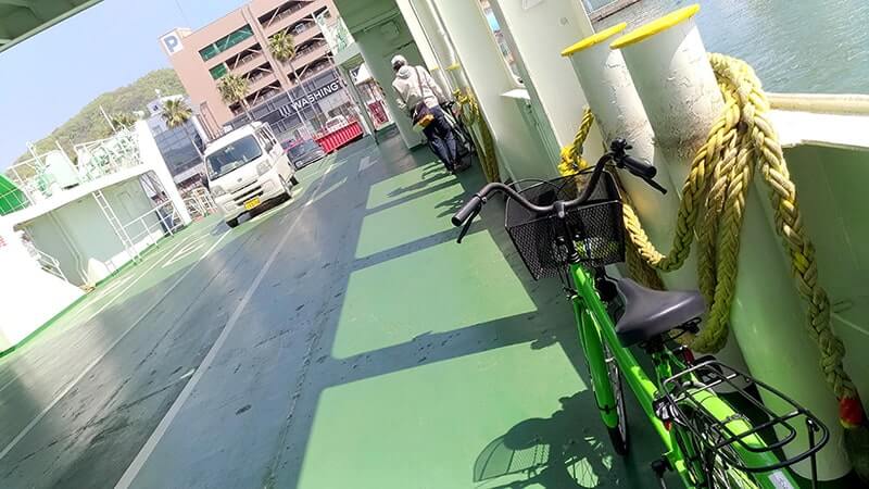 三原港から佐木島へ！自転車をレンタルしてフェリーで離島へ