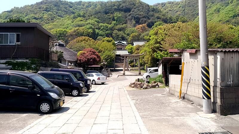 沼名前神社｜山麓に位置し鞆の浦の町を見渡せる古き神社【広島福山旅】