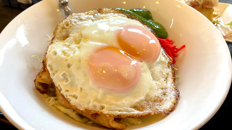 孤独のグルメ「しょうが焼き目玉丼」を茨城鹿嶋で喰らう！【キッチンSALA】