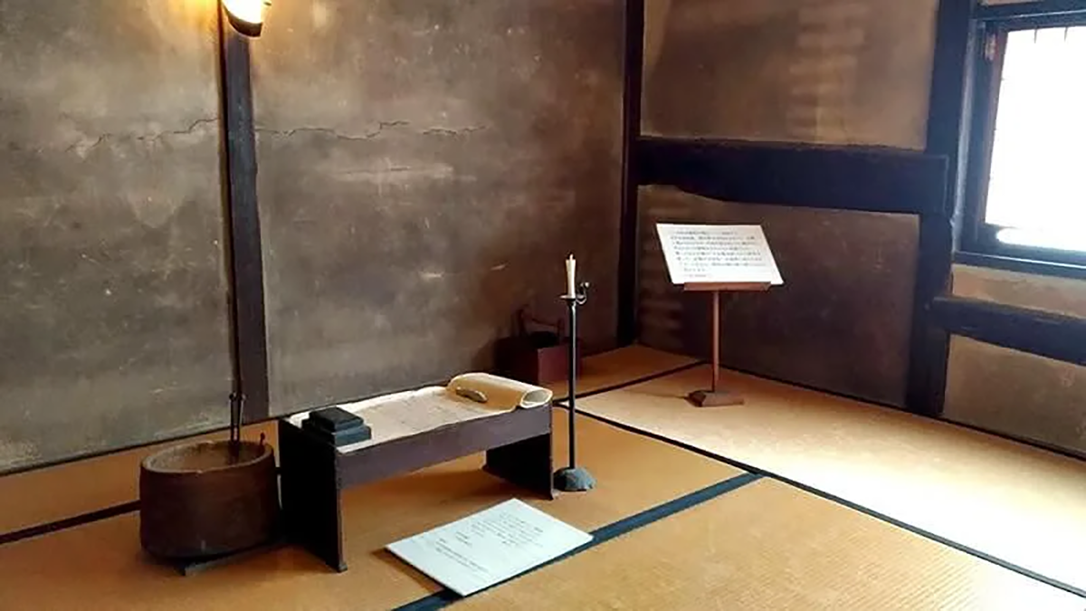 桝屋清右衛門宅に残る坂本龍馬の隠れ部屋