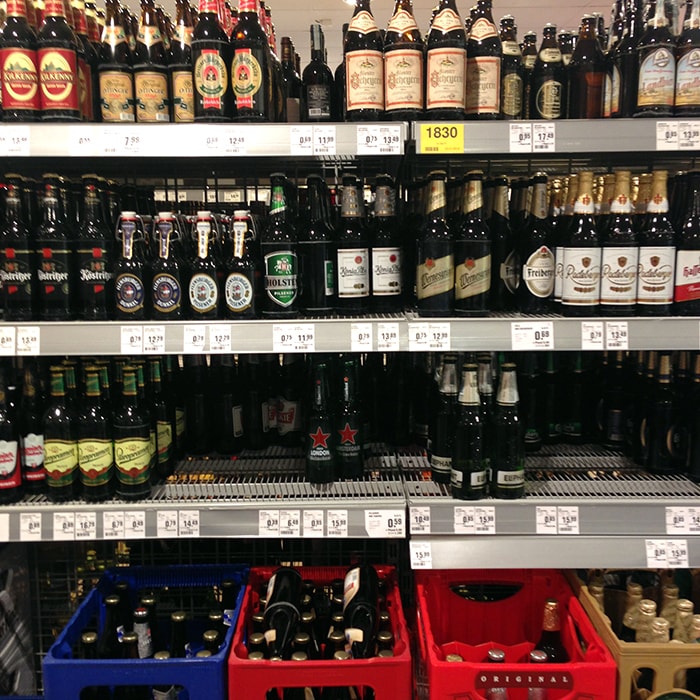 ベルリンのスーパーで夕飯探し ビール好き必見！！