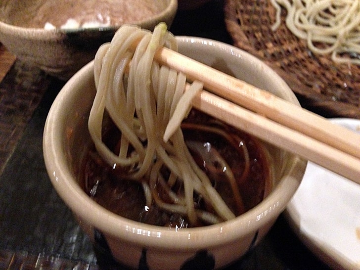 綾瀬の蕎麦屋『重吉』　焼酎そば湯割りと〆の手打ちそば