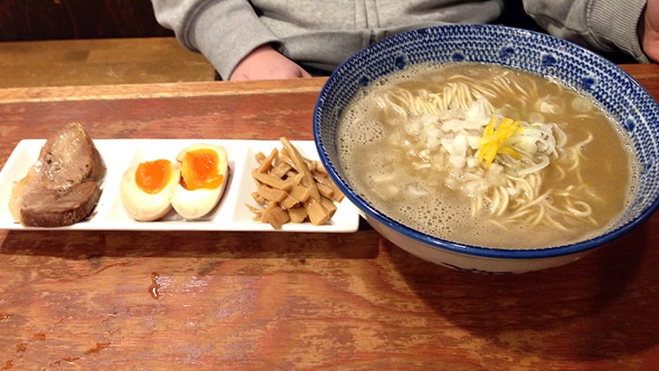 亀有『麺屋 天翔（てんか）』のつけ麺と煮干しラーメン