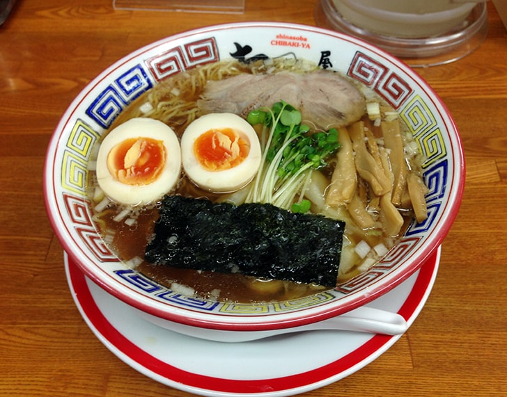 ちばき屋｜葛西の支那そば！半熟煮玉子創案の店のラーメンが旨い！