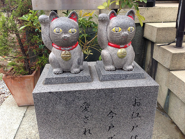 『今戸神社』招き猫発祥の地にある縁結びで有名な神社