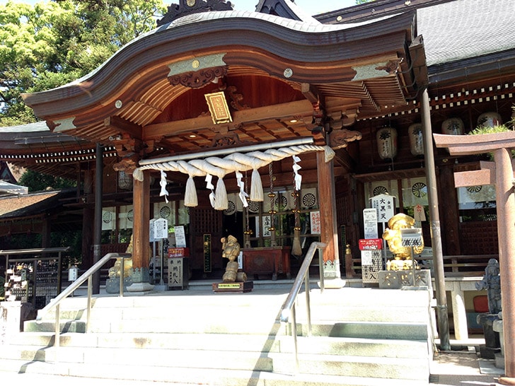 香川県高松「田村神社」美しい鳥居と境内とみずみくじ初体験