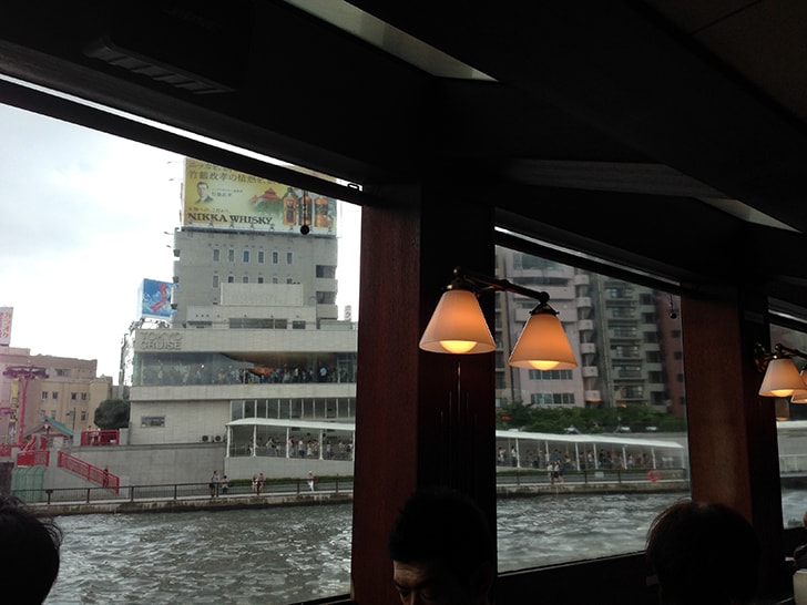 有明の東京ビッグサイトから水上バスで日の出浅橋を経由し浅草へ