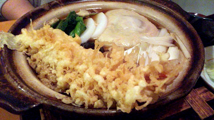 立石『兎月（とげつ）本店』のかつ重セットと鍋焼きうどん