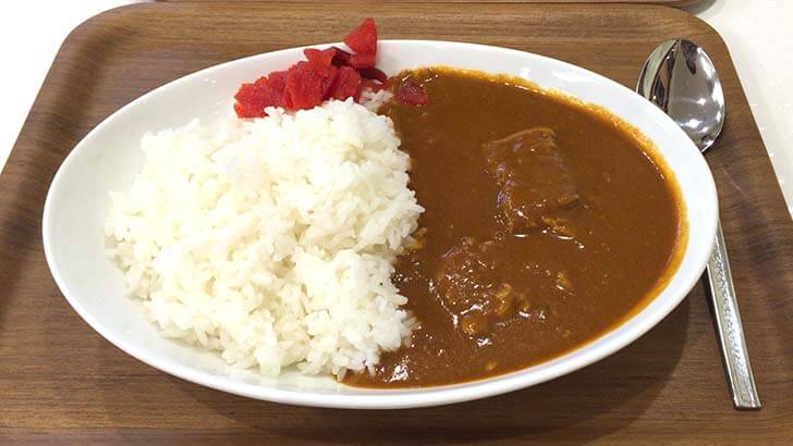 葛飾区立石『ソースポット』カレー専門店の豚バラカレー