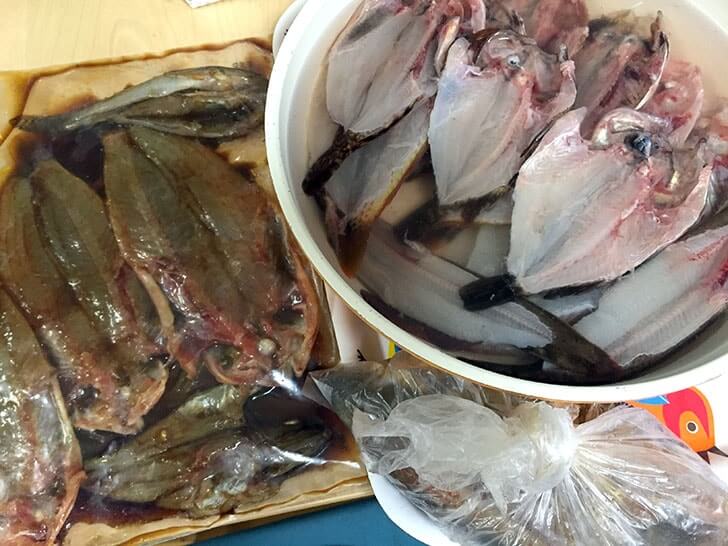 釣った魚は手作り干物に!塩干し・みりん干し・ウイスキー干し 釣った魚は手作り干物に!塩干し・みりん干し・ウイスキー干し