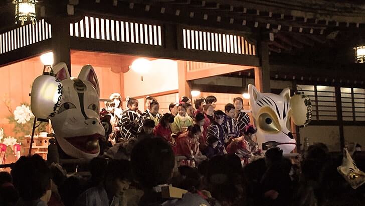 年越しは『王子 狐の行列』夏目友人帳の世界のような光景！