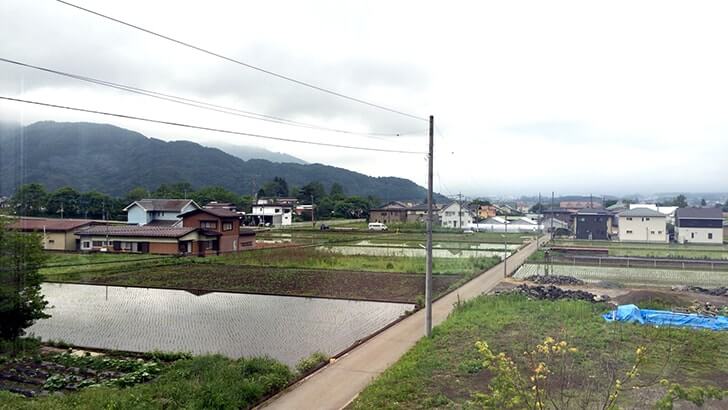 塩尻駅で蕎麦を食い白山温泉に浸かり河口湖近くのロッジに宿泊