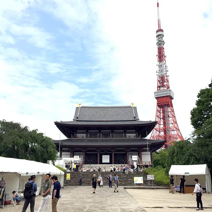 芝公園の増上寺『キャンドルナイト2016』音と光が素敵なイベント