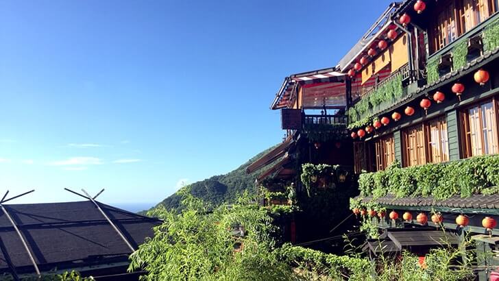 九份「阿妹茶酒館」絶景を眺めながらいただくお茶は格別！