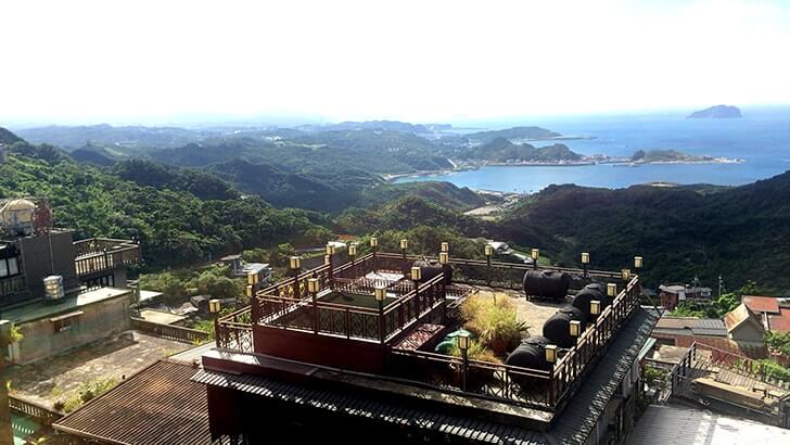 九份「阿妹茶酒館」絶景を眺めながらいただくお茶は格別！