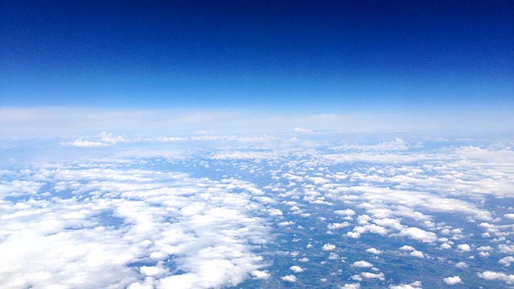 飛行機空旅！機内から眺めた空の写真を見ると旅立ちたくなるのだ