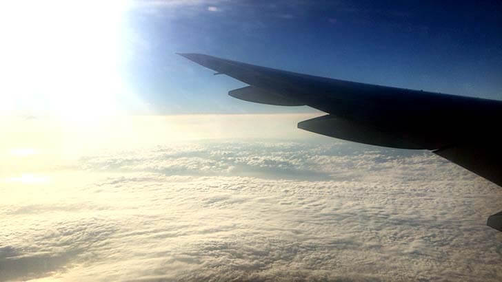 飛行機空旅！機内から眺めた空の写真を見ると旅立ちたくなるのだ