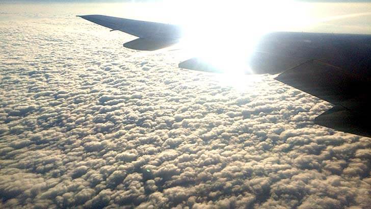 飛行機空旅！機内から眺めた空の写真を見ると旅立ちたくなるのだ