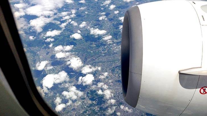 飛行機空旅！機内から眺めた空の写真を見ると旅立ちたくなるのだ